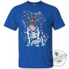 Mexican Festival Pitbull Bone Colorful Pattern Skull Funny Gift Lover Dog Tee Shirt geekshirtus.com 2 1