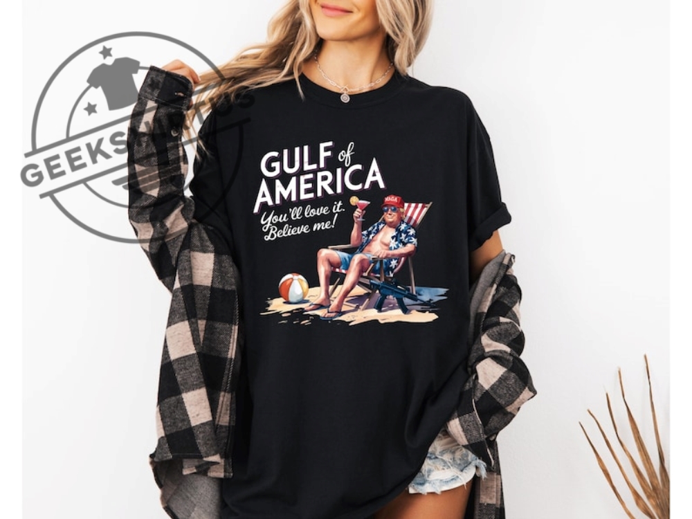 Comfort Color Trump Gulf Of America Shirt Gulf Of America Trump Tshirt Trump Ocean Shirt Trump Funny Tee Maga Shirt Republican Tee