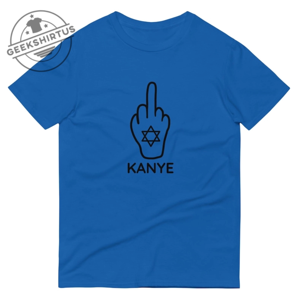 Fuck Kanye Shirt Anti Ye Jewish Pride Gift Funny Star Of David Statement Tee Powerful Response Fight Antisemitism Political Statement