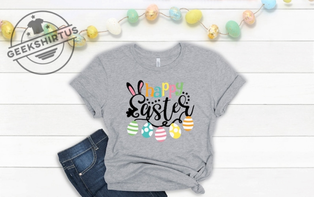 Happy Easter Shirt Women Easter Shirt Cute Easter Shirt Easter Shirt Happy Easter Easter Bunny Shirt Bunny Shirt