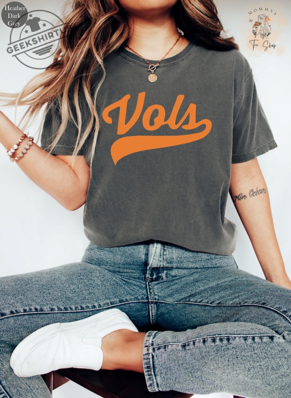 Vols Comfort Tshirt Retro Vintage Aesthetic Vols Tshirt Tennessee Tee Vols Garment Dyed Shirt Tennessee Game Day Unisex Tee