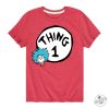 Dr. Seuss Thing One Toddler And Youth Short Sleeve Graphic Tshirt geekshirtus 1 1