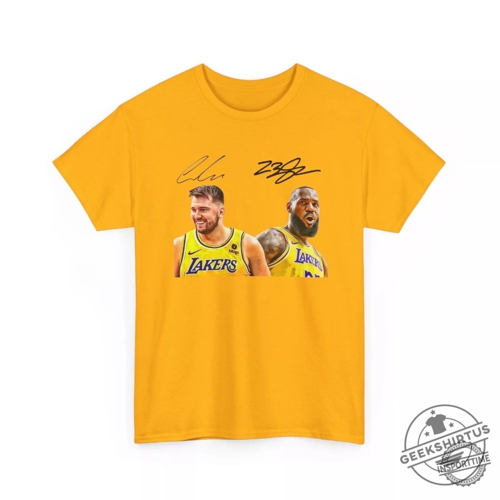 Luka Doncic Tee Shirt Luka Donic T Shirt Luka And Lebron Luka Lakers