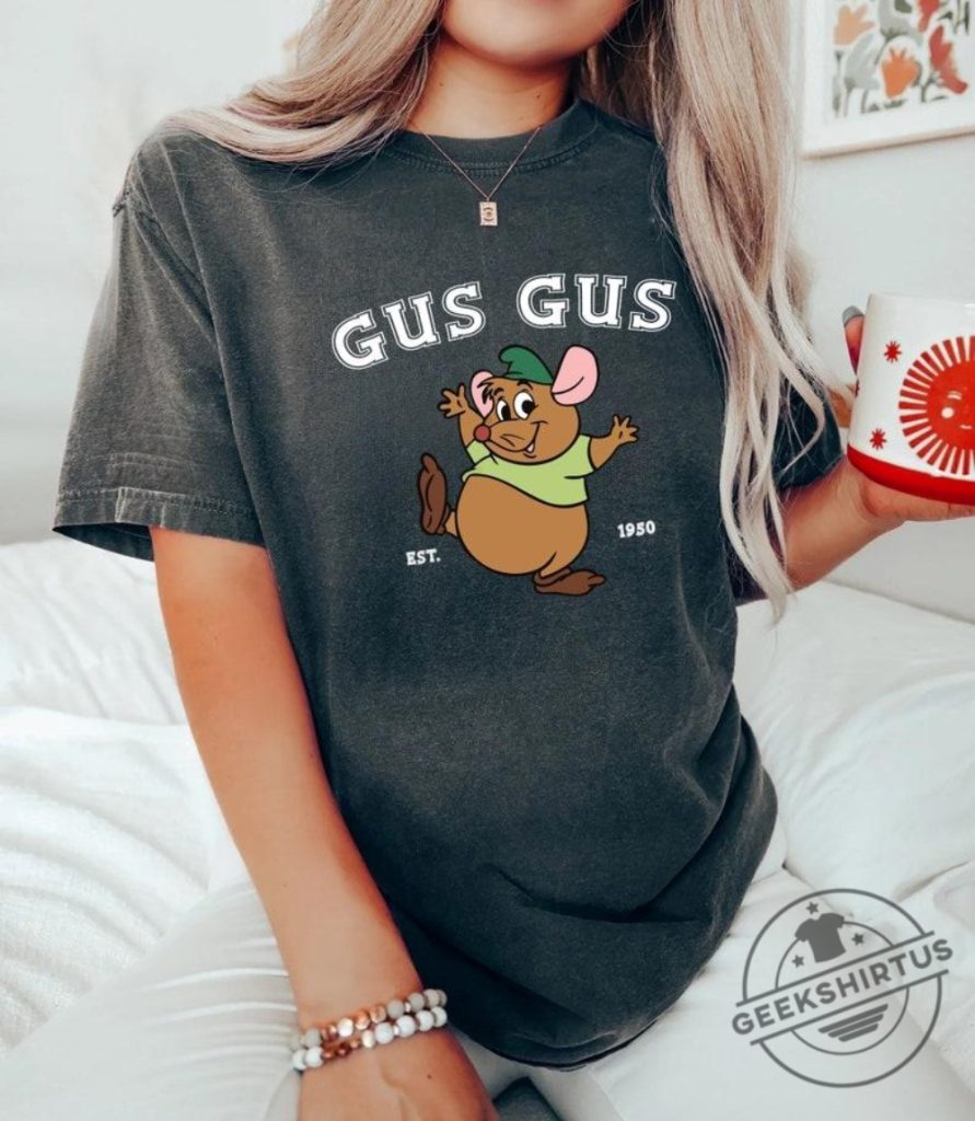 Gus Gus Mouse The Snack Tour Vintage Shirt Adorable Funny Disneyinspired Tee geekshirtus 1