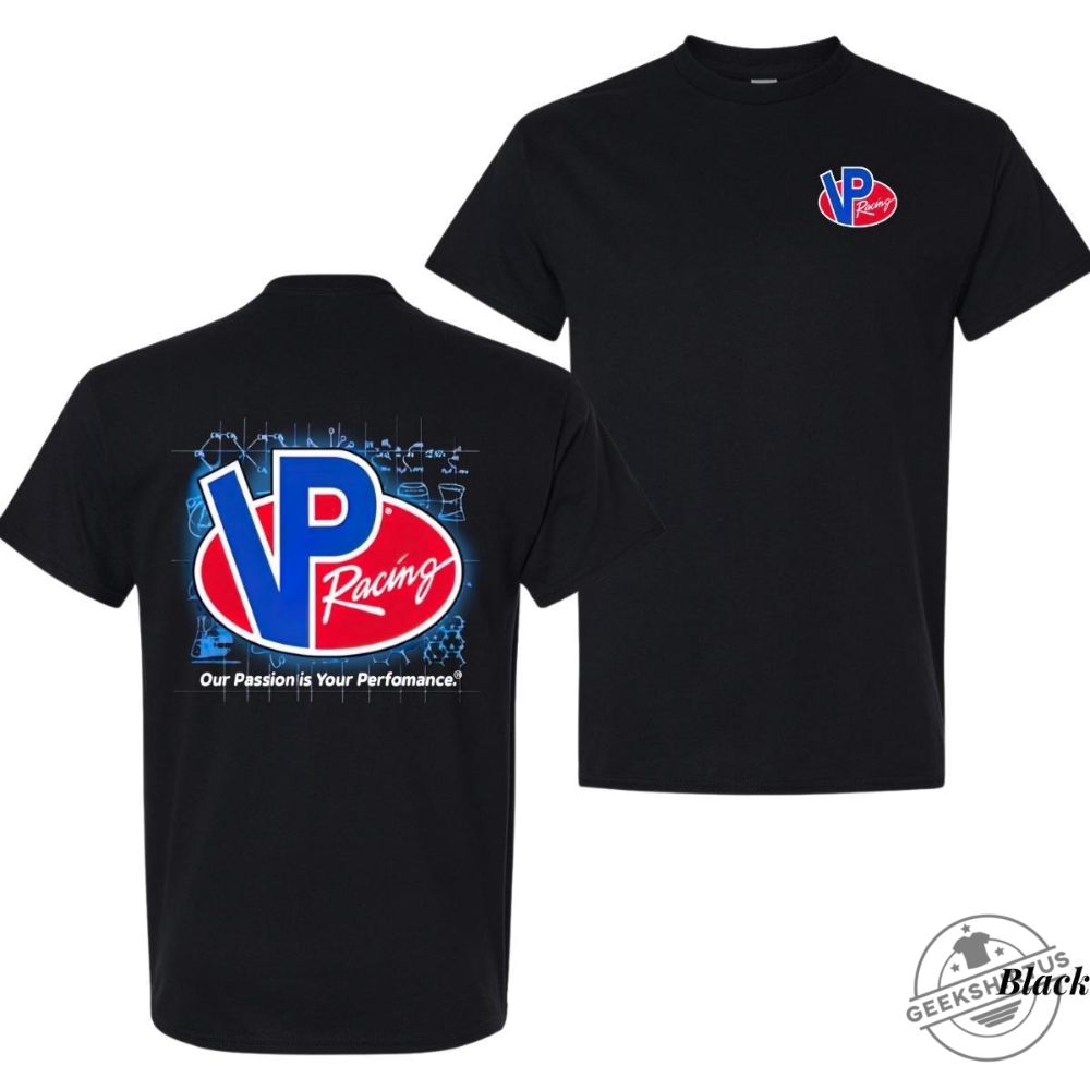 Vp Racing Blueprint Tshirt  Ultimate Racing Car Merch For Auto Enthusiasts