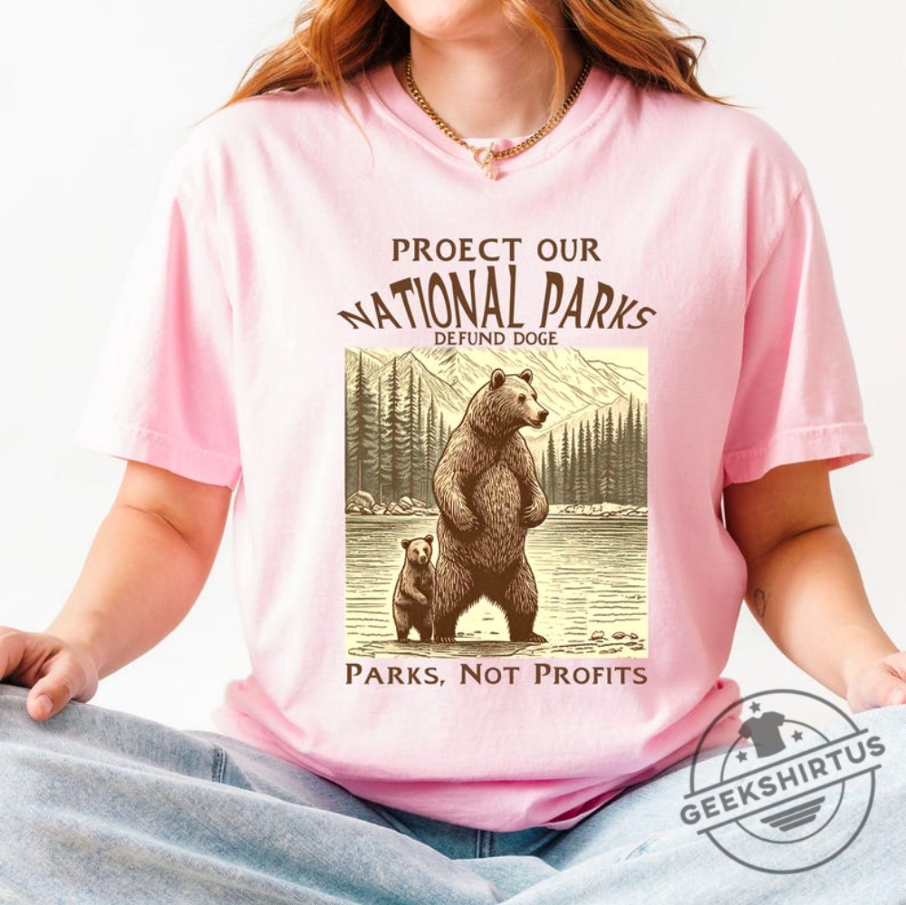 Vintage Protect Our National Parks Shirt Support National Parks Sweater Anti Elon Musk Protect Our Parks Tee Wildlife