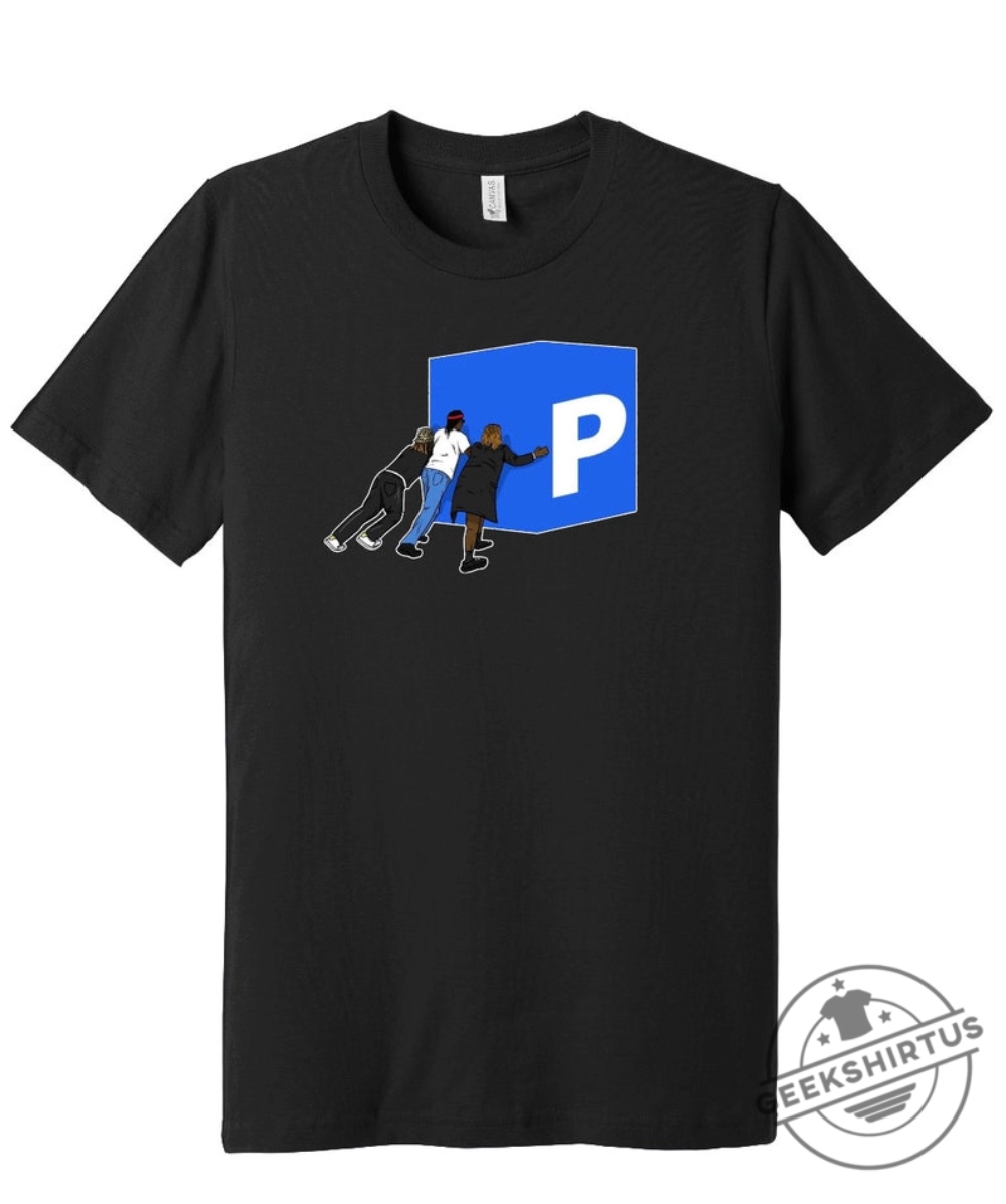 Pushin P Tee geekshirtus 1