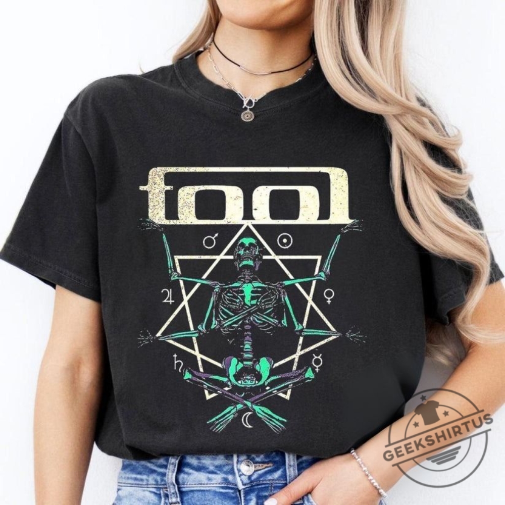 Tool Band Logo Tshirt  2025 Concert Heavy Metal Rock Tee