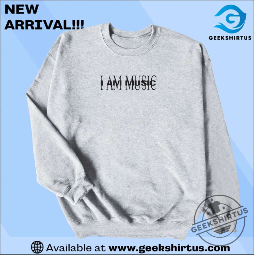 I Am Music Album Tshirt Tee 4 I AM MUSIC album T-shirt Tee