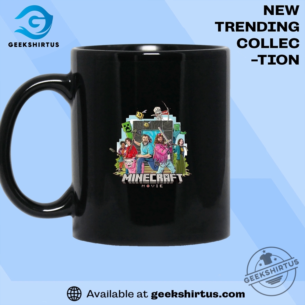 Minecraft Movie Graphic Tee Trendy Cartoon Style For Gamers 7 Minecraft Movie Graphic Tee – Trendy Cartoon Style for Gamers