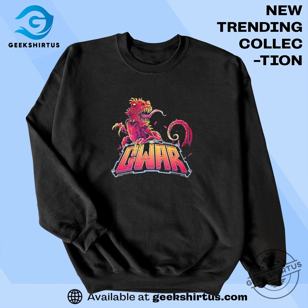 Gwar Gorgor Tshirt Official Metal Monster Tee 5 He Sees You When You’re Sleeping Tee – Squid Game Parody Shirt