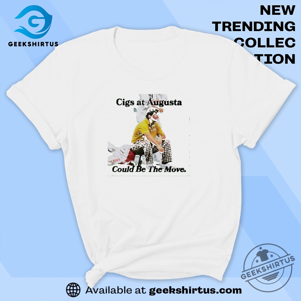 "Top Graphic Tees: Sports, Horror, and City-Themed Apparel" 10 Fairway Heaters Shirt Cigs At Augusta Could Be The Move Golf Tee