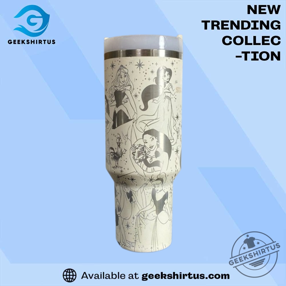 Magical Disney Princess Tumbler 40Oz Insulated Cup For Kids Adults Perfect Gift 5 Magical Disney Princess Tumbler 40oz – Insulated Cup for Kids & Adults, Perfect Gift