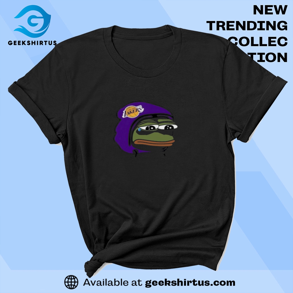 Sad Pepe Lakers T Shirt Funny Meme Youth Tee For Nba Fans 9 Sad Pepe Lakers T Shirt Funny Meme Youth Tee for NBA Fans