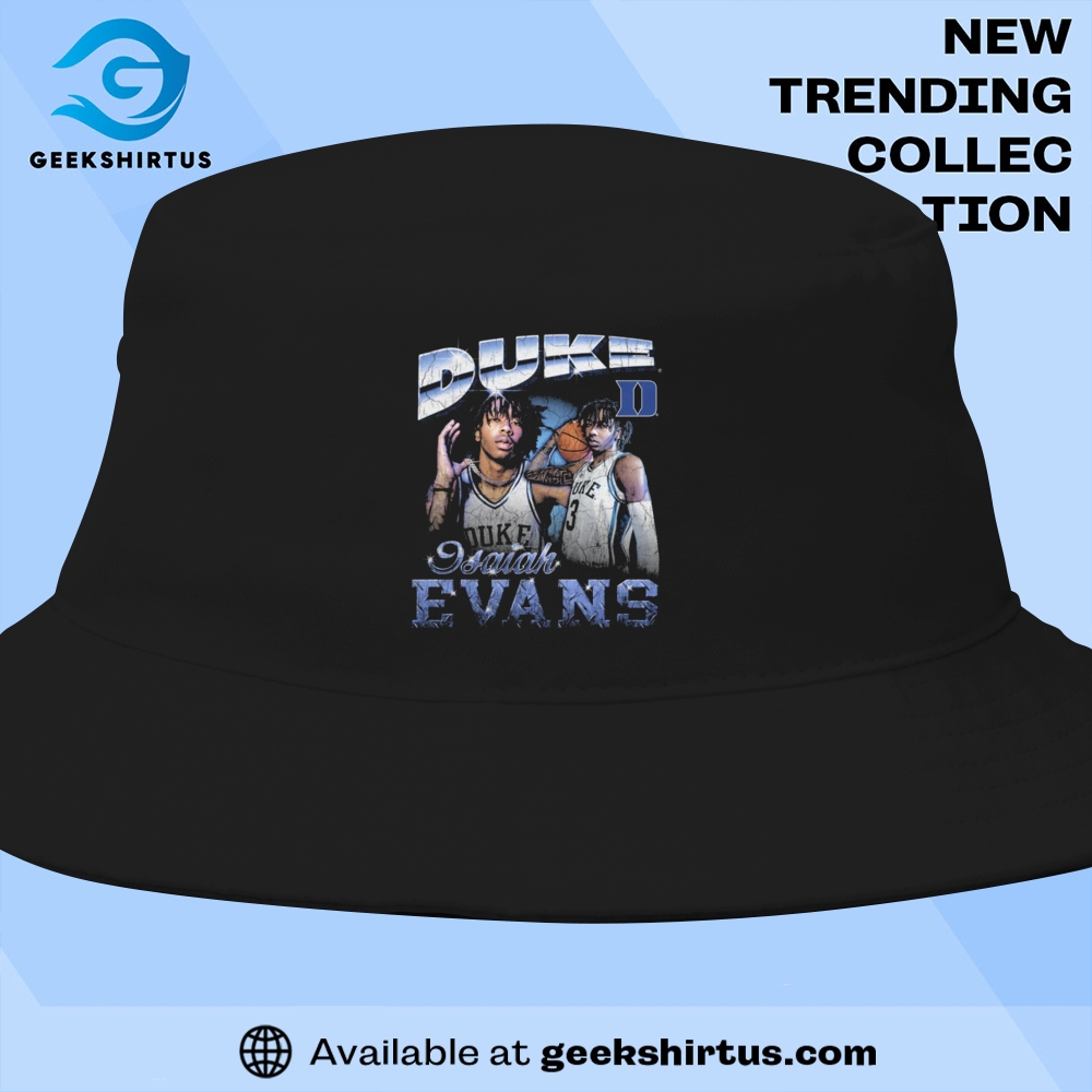 Duke 90S Style Black Graphic T Shirt Featuring Isaiah Evans Throwback Design 7 Duke 90s Style Black Graphic T Shirt Featuring Isaiah Evans Throwback Design