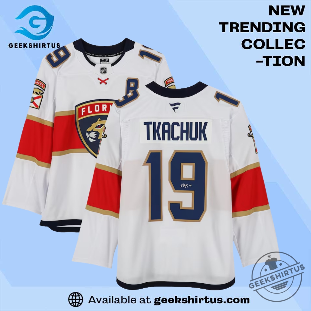 Matthew Tkachuk Florida Panthers Autographed Jersey