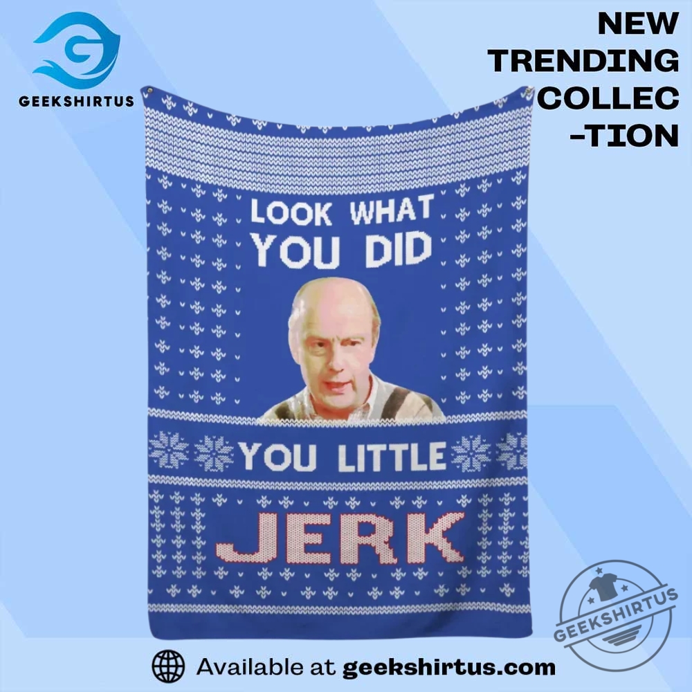 "Unique Themed Blankets: Marvel, Fortnite, Personalized, and More for You" 5 Movie Quote Home Alone You Little Jerk Blanket