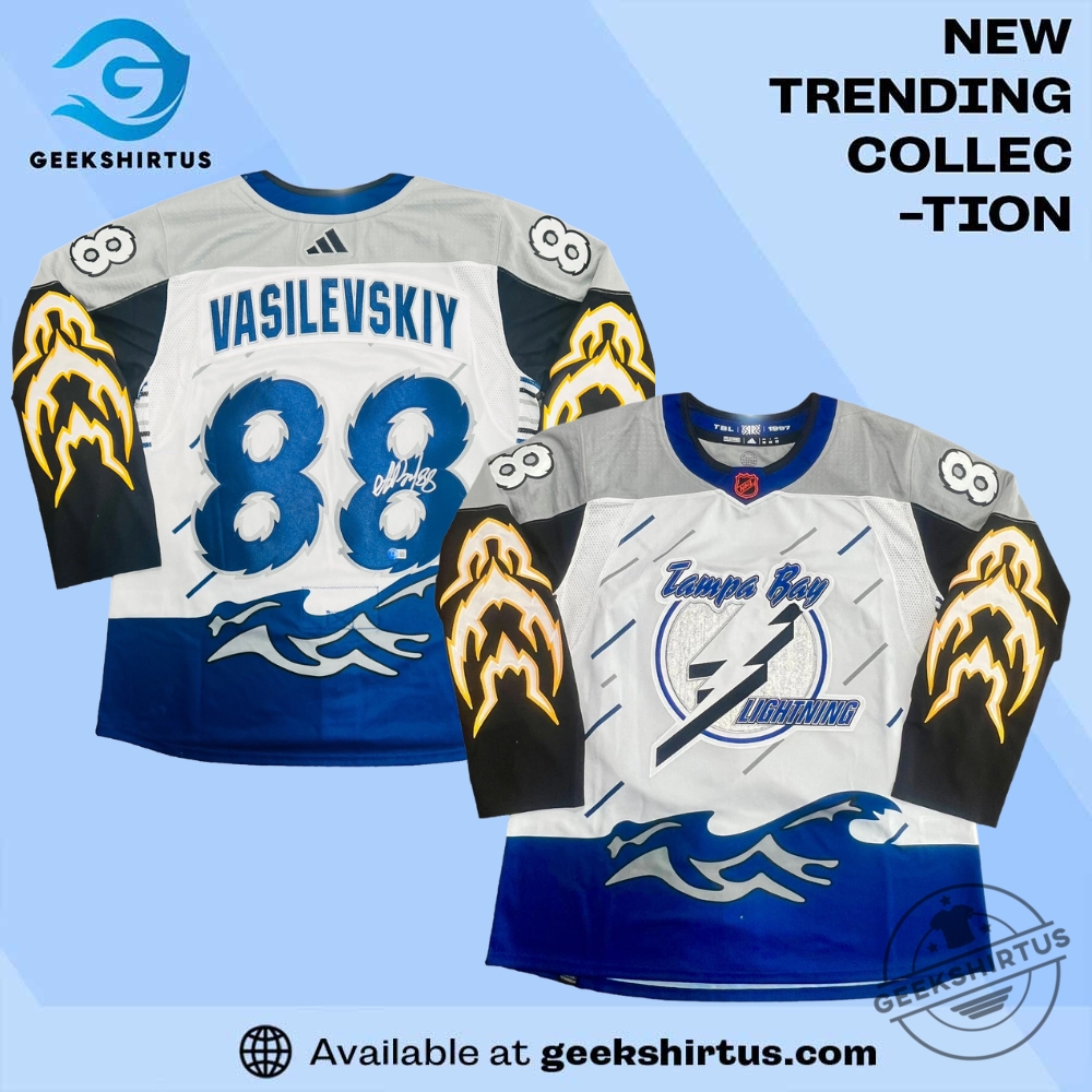 "Unique Themed Blankets: Marvel, Fortnite, Personalized, and More for You" 11 Andrei Vasilevskiy Signed Lightning Reverse Retro Jersey