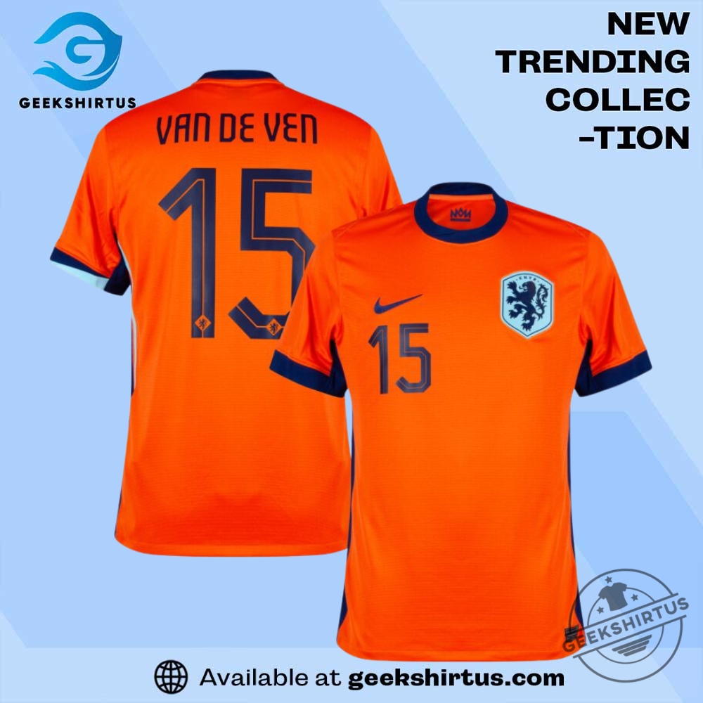 "Unique Themed Blankets: Marvel, Fortnite, Personalized, and More for You" 13 Holland Home Shirt 15 Van De Ven