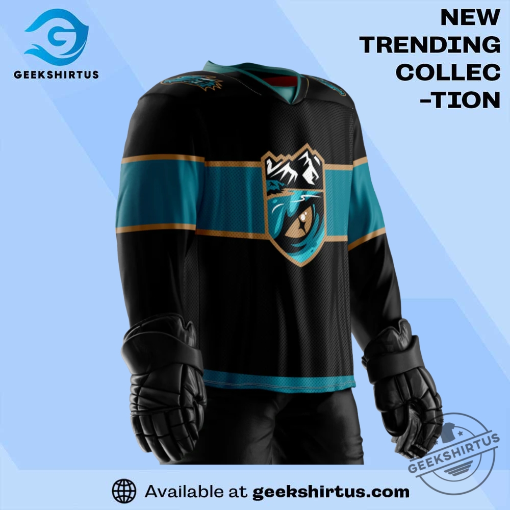 Black Tahoe Knight Monsters Replica Hockey Jersey