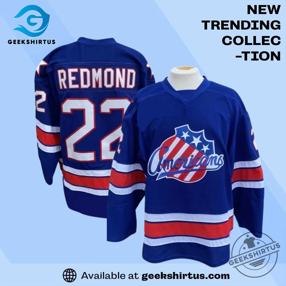 Blue Rochester Americans Custom Name And Number Hockey Jersey