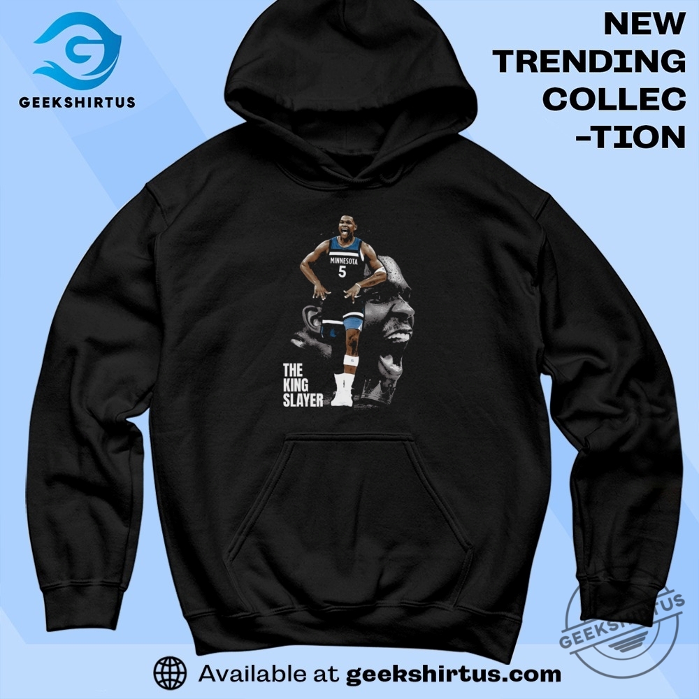 The King Slayer Anthony Edwards 2025 Playoff T Shirt 7 The King Slayer Anthony Edwards 2025 Playoff T Shirt