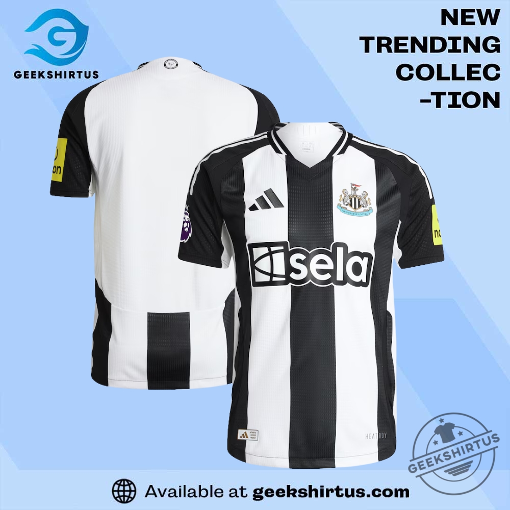 Black Newcastle United Home Jersey geekshirtus 1