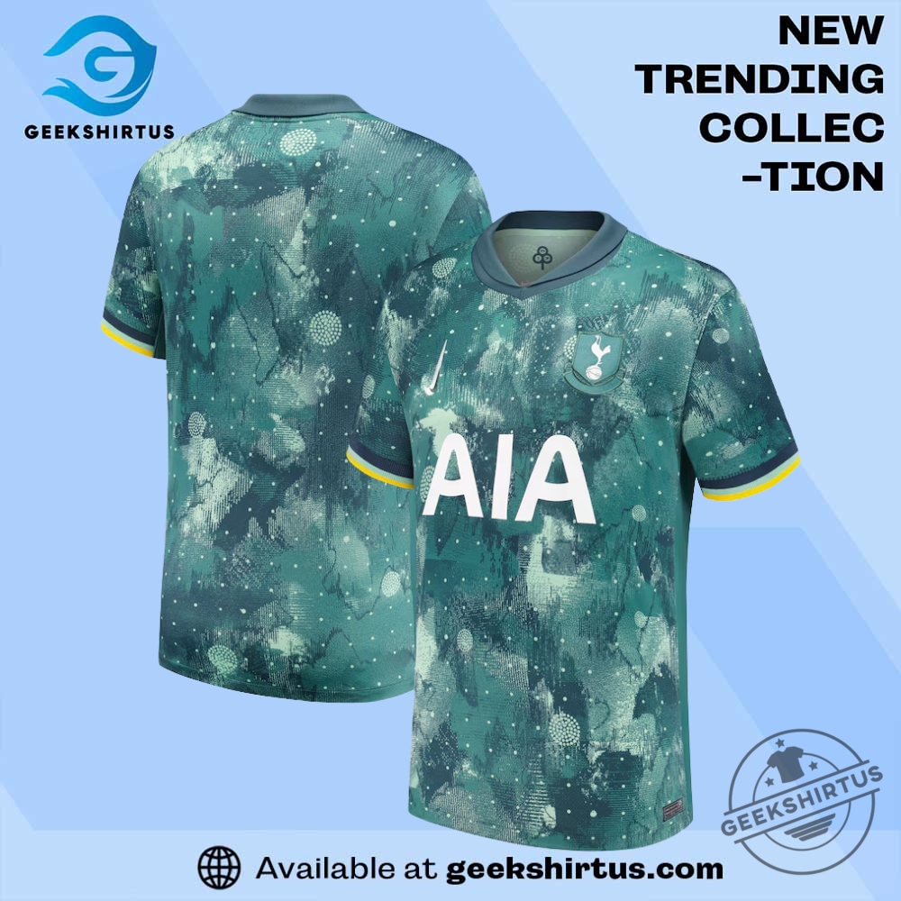 "Top Newcastle United Jerseys: Home, Away, and Lifestyle Collection" 16 Tottenham Green Third Replica Jersey