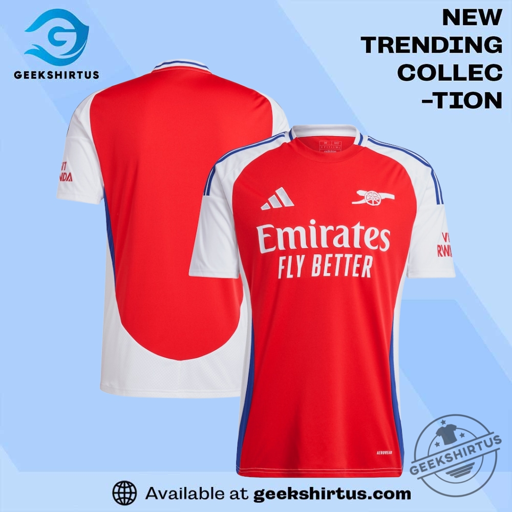 "Top Newcastle United Jerseys: Home, Away, and Lifestyle Collection" 20 Arsenal Home Replica Red Football Shirt