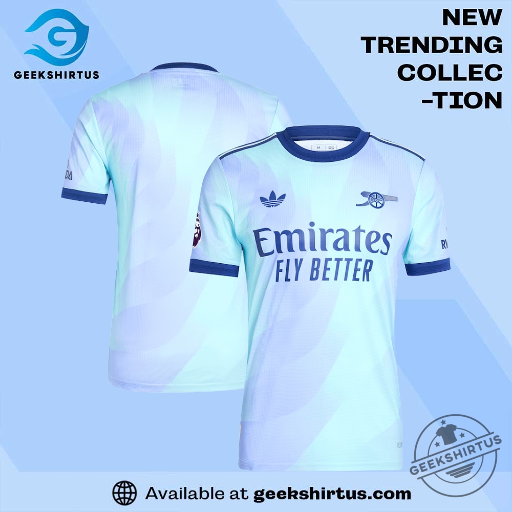 "Top Newcastle United Jerseys: Home, Away, and Lifestyle Collection" 22 Arsenal Aqua Originals Third Football Jersey