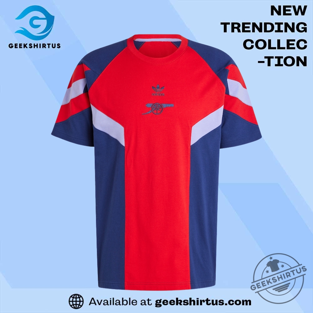 "Top Newcastle United Jerseys: Home, Away, and Lifestyle Collection" 23 Arsenal Originals Lifestyler Red Shirt