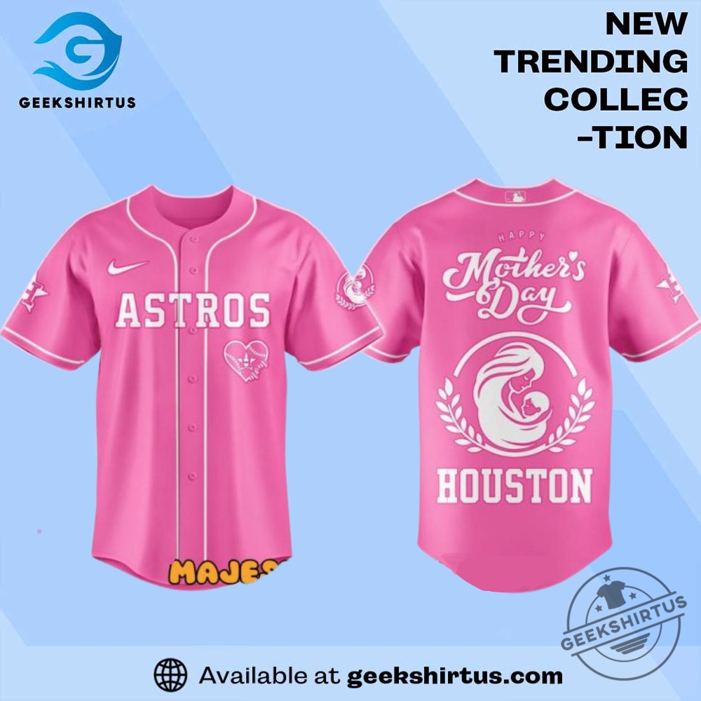 "Top Newcastle United Jerseys: Home, Away, and Lifestyle Collection" 24 Houston Astros Mothers Day Pink Jersey