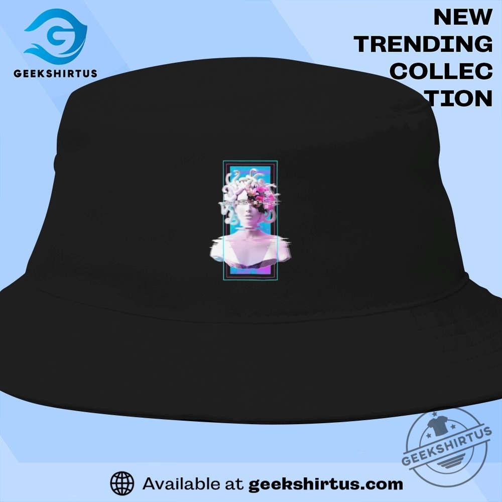 Medusa Statue Glitch Art T Shirt 9 Medusa Statue Glitch Art T Shirt