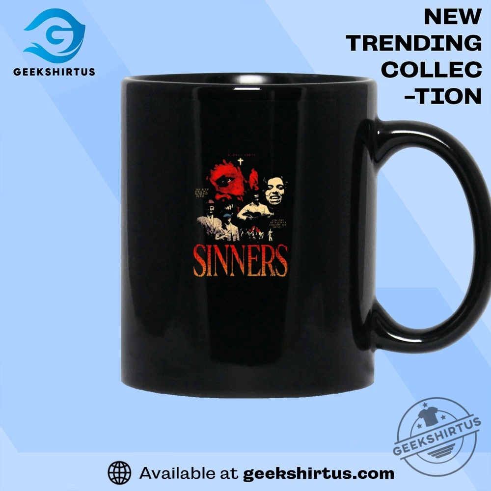 Michael B Jordan Sinners Print T Shirt 8 Michael B Jordan Sinners Print T Shirt