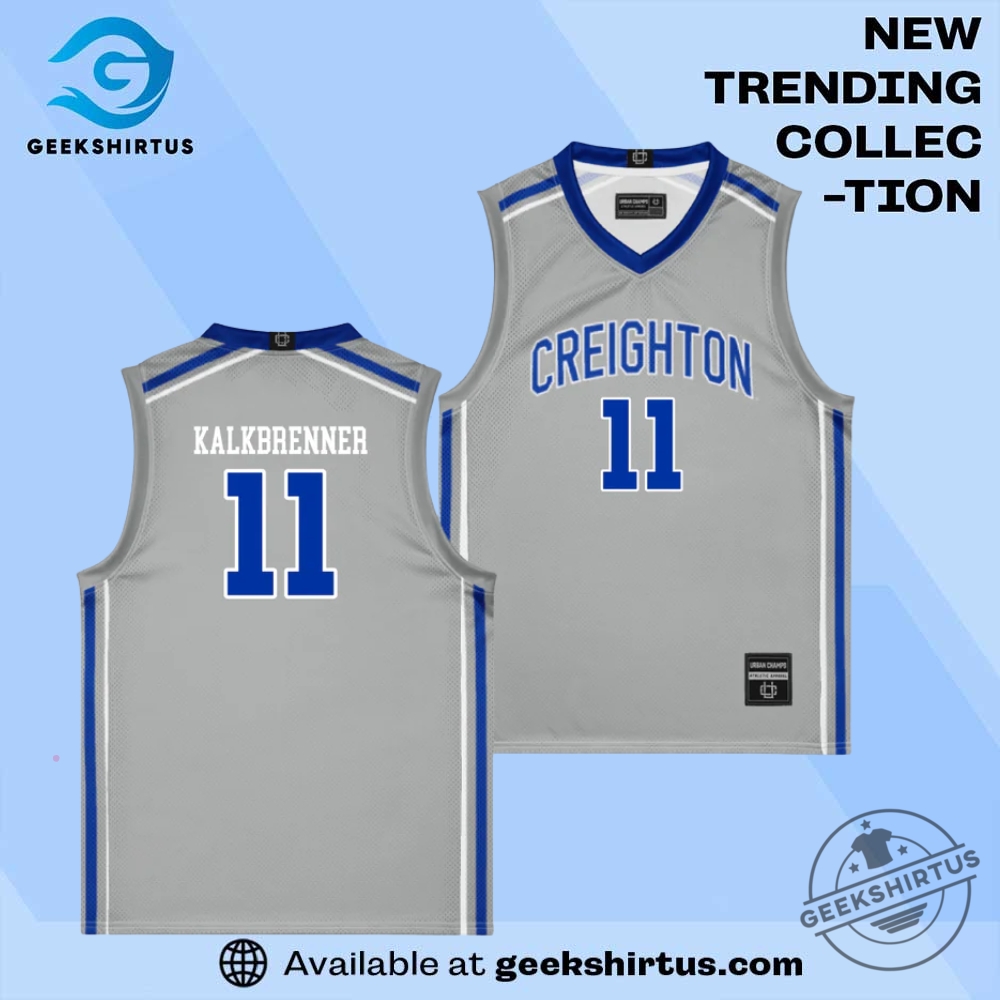 Creighton Basketball Grey Campus Edition Jersey
