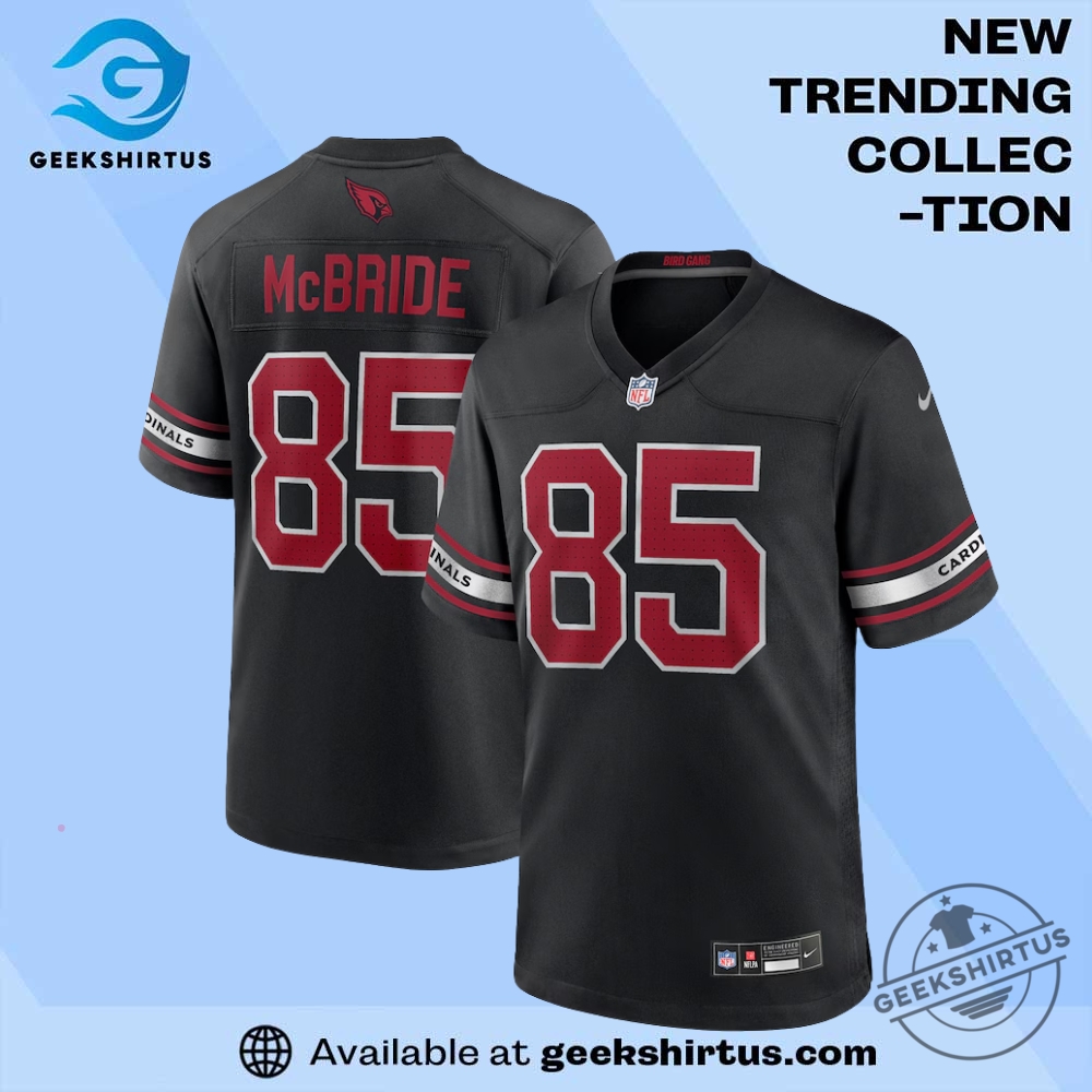 Trey Mcbride Cardinals Alternate Game Jersey  Black