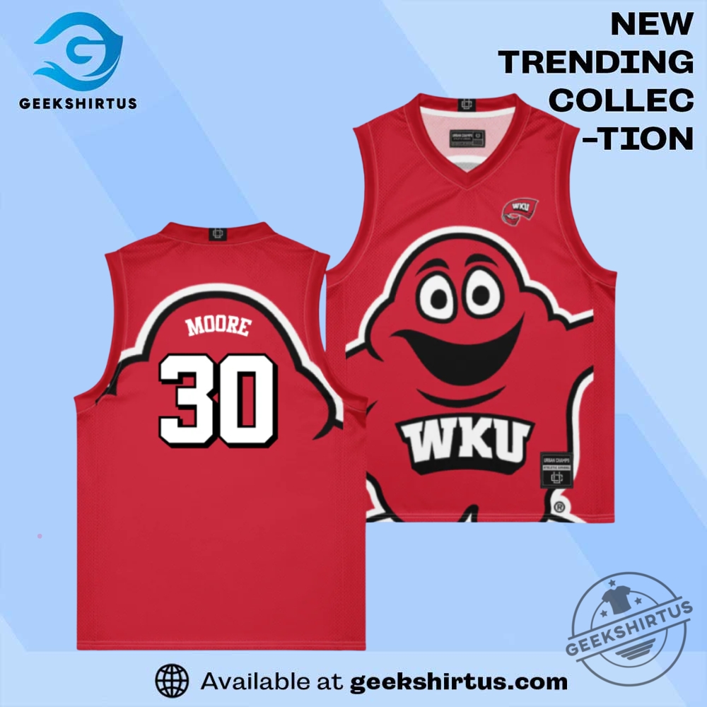Wku Hilltoppers Teagan Moore Campus Jersey