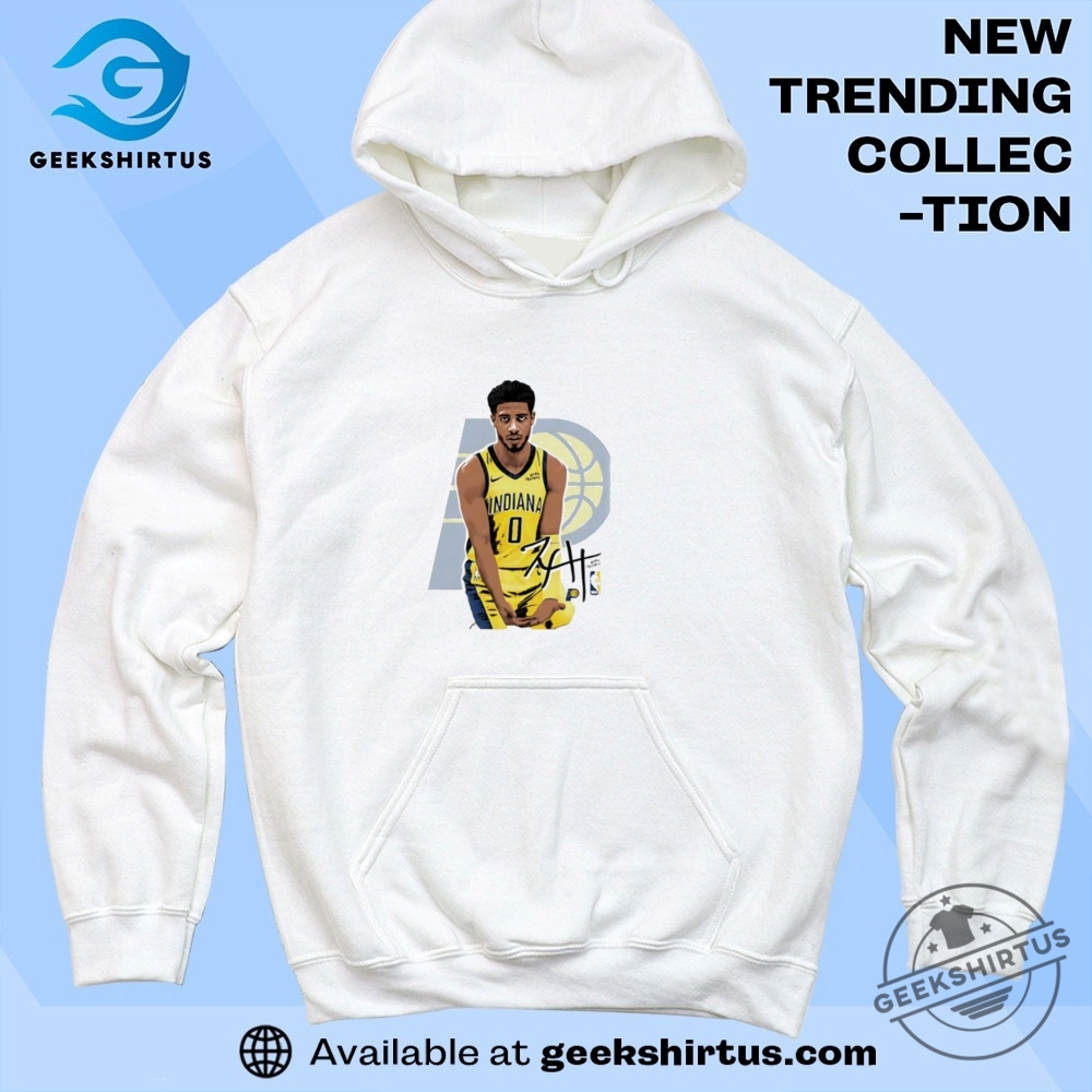 Tyrese Haliburton Pacers Name And Number T Shirt 6 Tyrese Haliburton Pacers Name And Number T Shirt