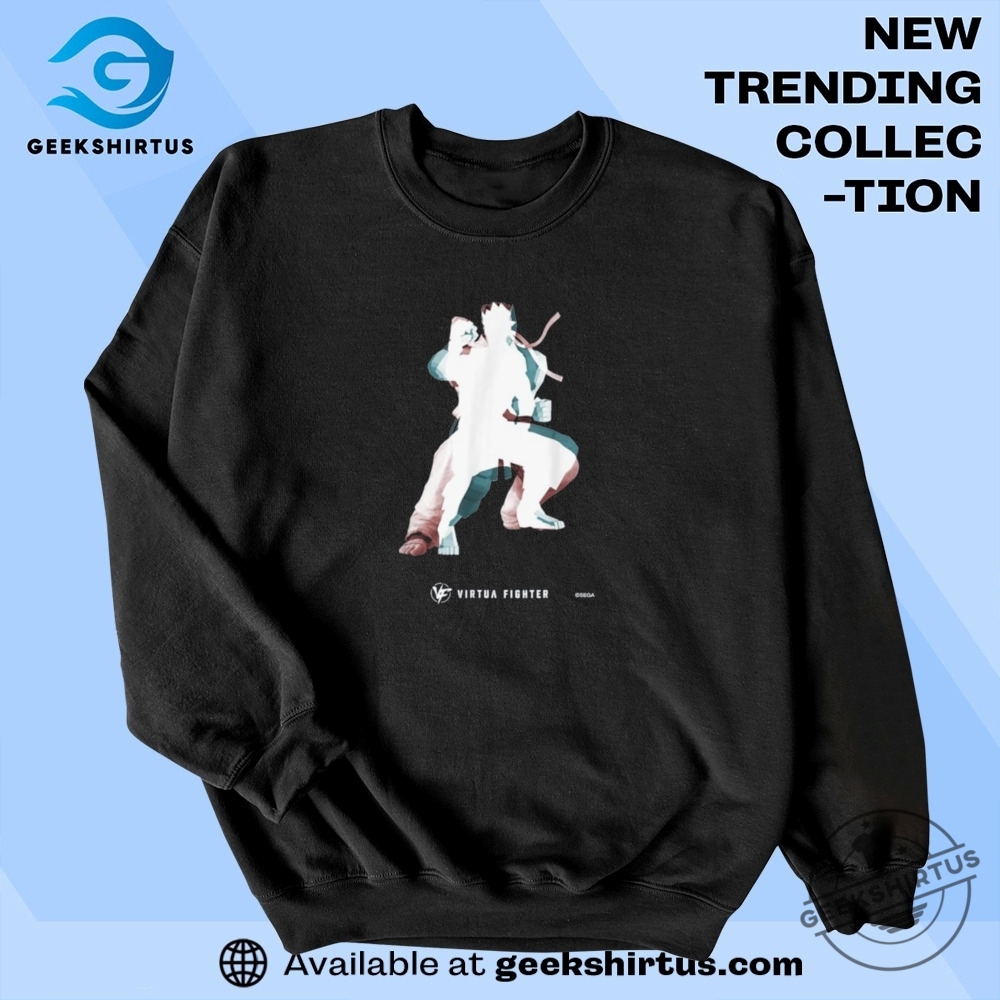 Akira Yuki Virtua Fighter Silhouette Game T Shirt 6 Akira Yuki Virtua Fighter Silhouette Game T Shirt