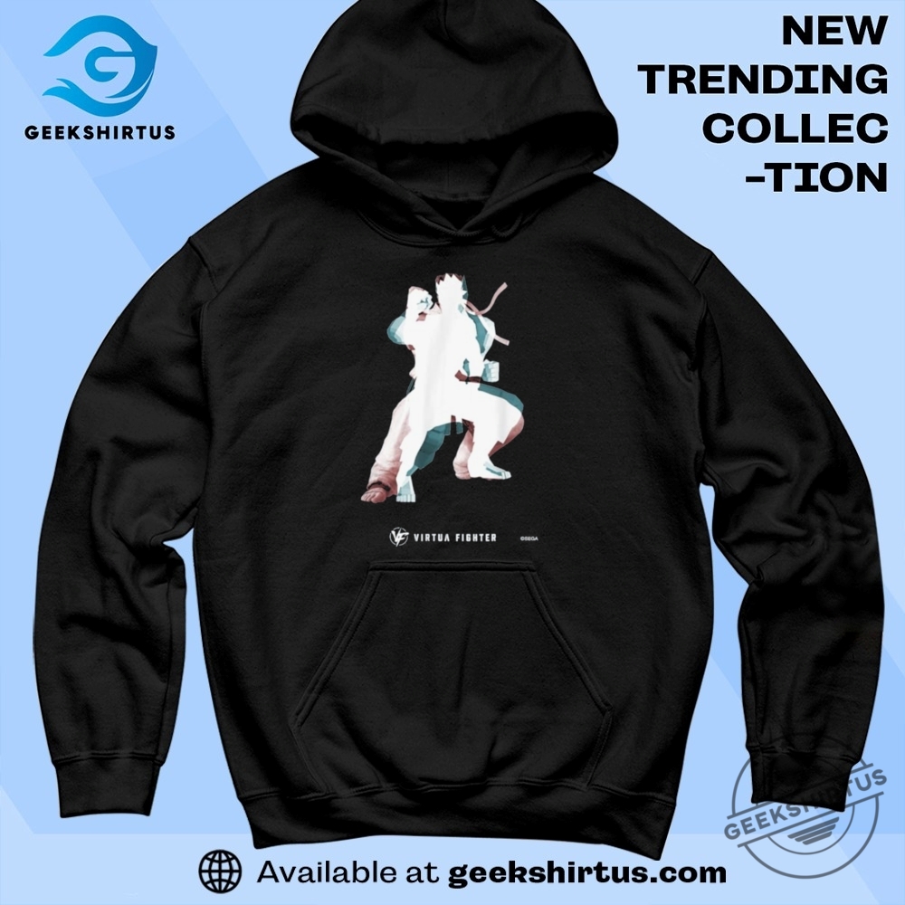 Akira Yuki Virtua Fighter Silhouette Game T Shirt 7 Akira Yuki Virtua Fighter Silhouette Game T Shirt