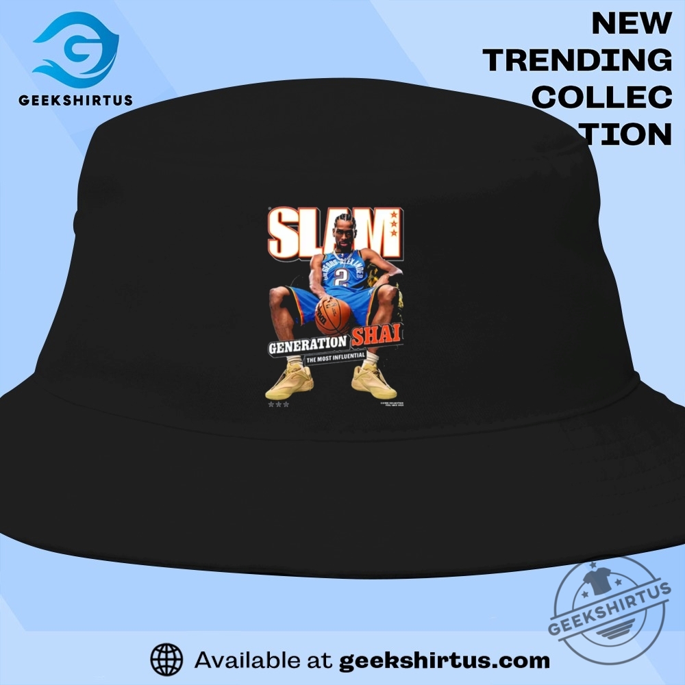 Oklahoma City Thunder Sga Slam Cover Graphic T Shirt 9 Oklahoma City Thunder SGA SLAM Cover Graphic T Shirt
