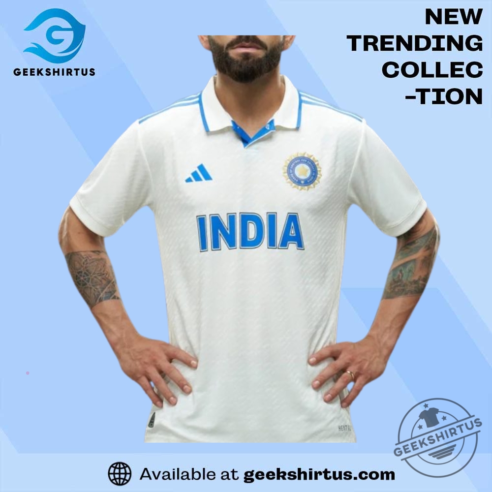 "Top Basketball & Music T-Shirts for Fans: Oklahoma & Denver Edition" 9 Team India Test Jersey