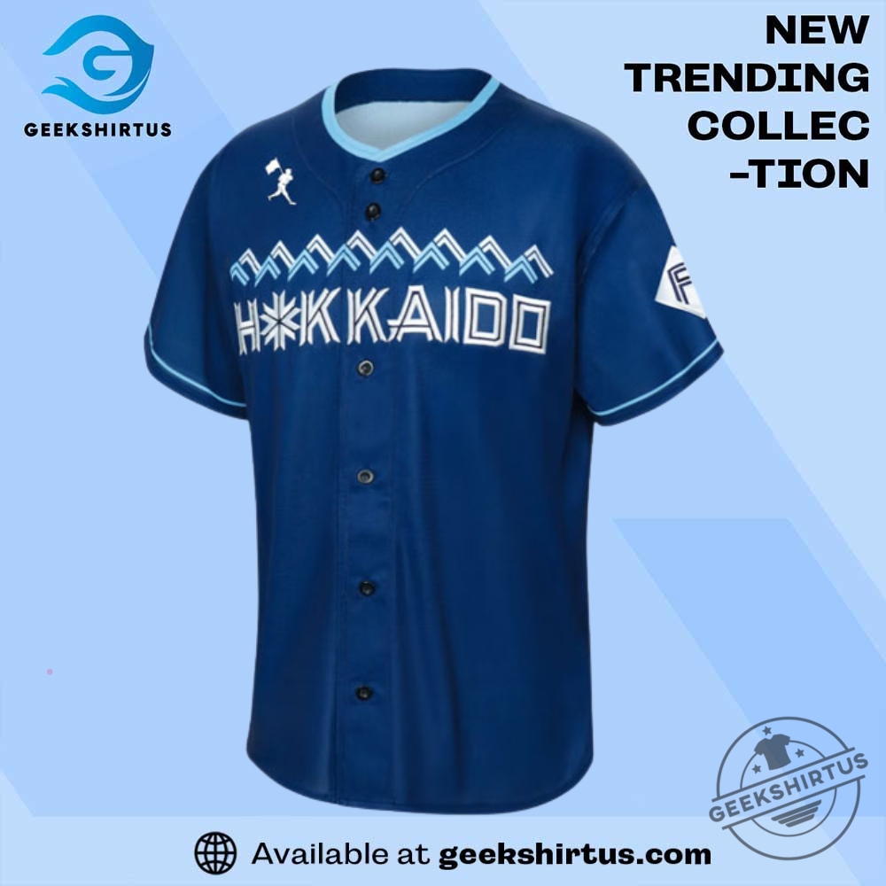 Hokkaido Ham Fighters 2025 Replica Fourth Baseball Jersey geekshirtus 1