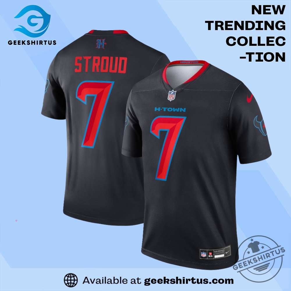 "Top 5 Must-Have Cody Rhodes T-Shirts for Wrestling Fans" 11 Cj Stroud Houston Texans Nike Navy Alternate Legend Performance Jersey