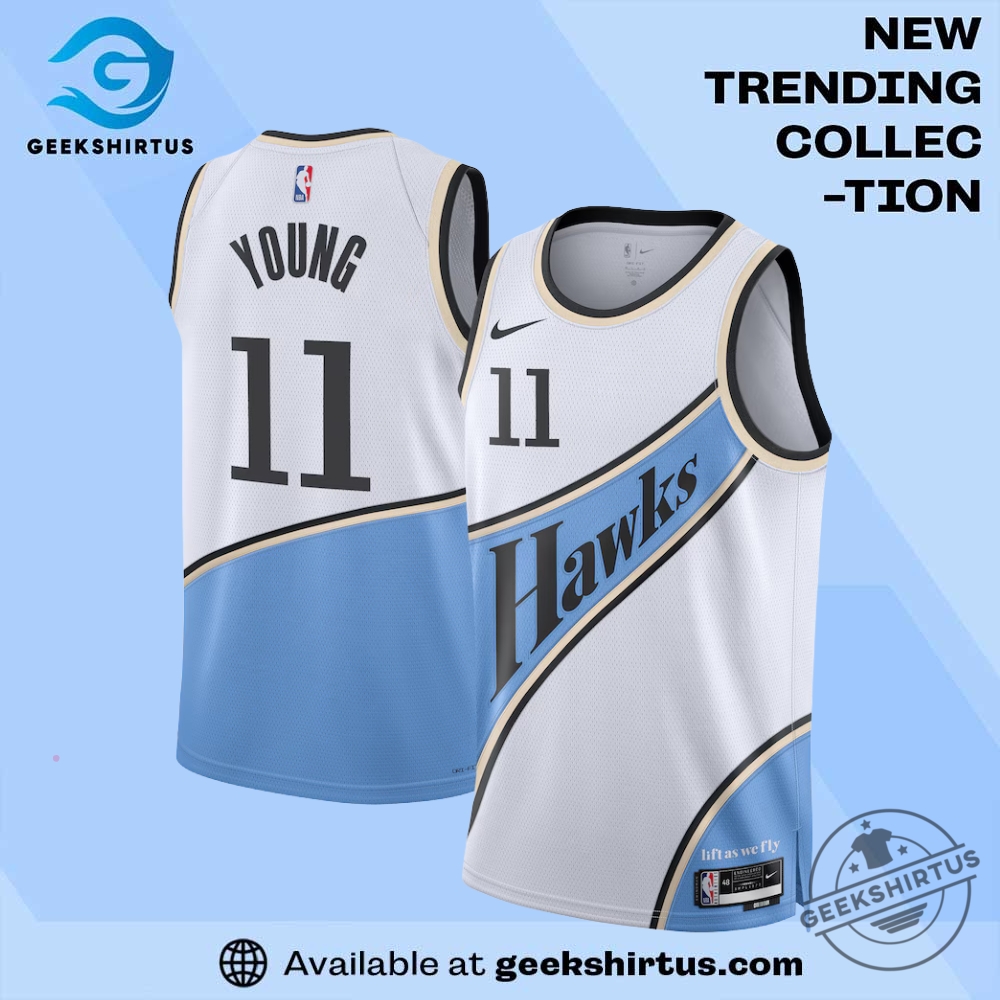 "Top USA Soccer Jerseys and Iconic Atlanta Hawks Gear for Fans" 6 Trae Young Hawks City Edition Swingman Jersey