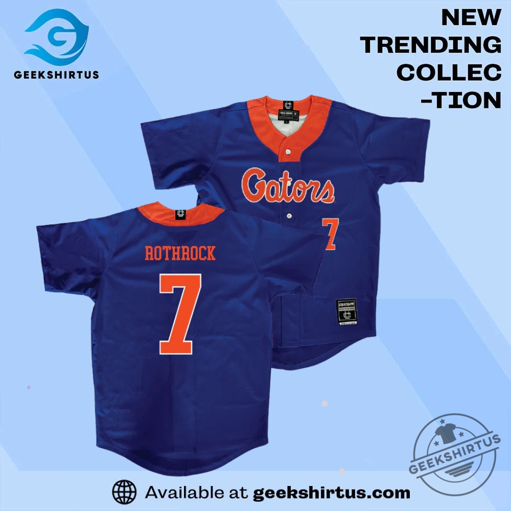 "Top USA Soccer Jerseys and Iconic Atlanta Hawks Gear for Fans" 19 Keagan Rothrock Florida Gators Royal Softball Jersey