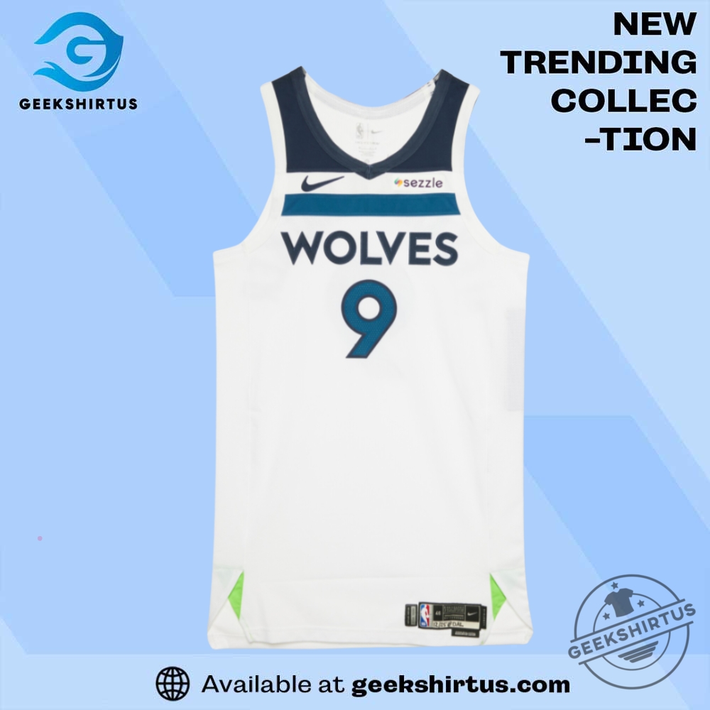 Alexander Walker Minnesota Timberwolves Game Worn  Signed Icon Jersey