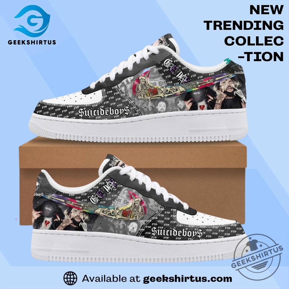 Suicideboys Ftp Grey Day Special Af1 Shoes