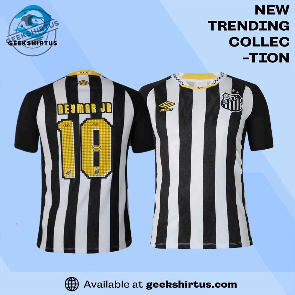 "Top Basketball Jerseys and Shirts for Raptors and Timberwolves Fans" 10 Umbro Santos Ii Neymar Jr N10 Fan Jersey Shirt