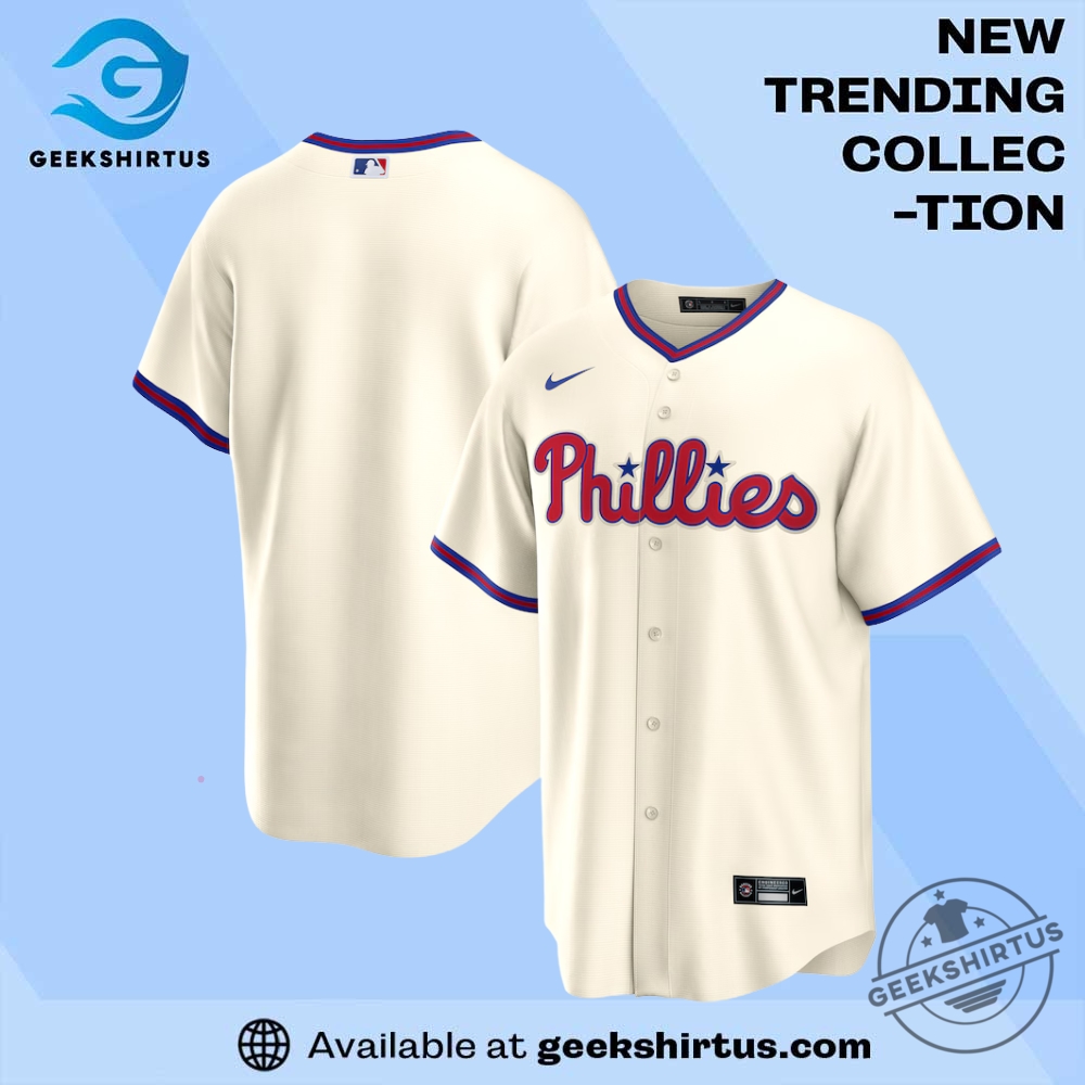 "Top Basketball Jerseys and Shirts for Raptors and Timberwolves Fans" 16 Phillies Cream Alternate Replica Jersey